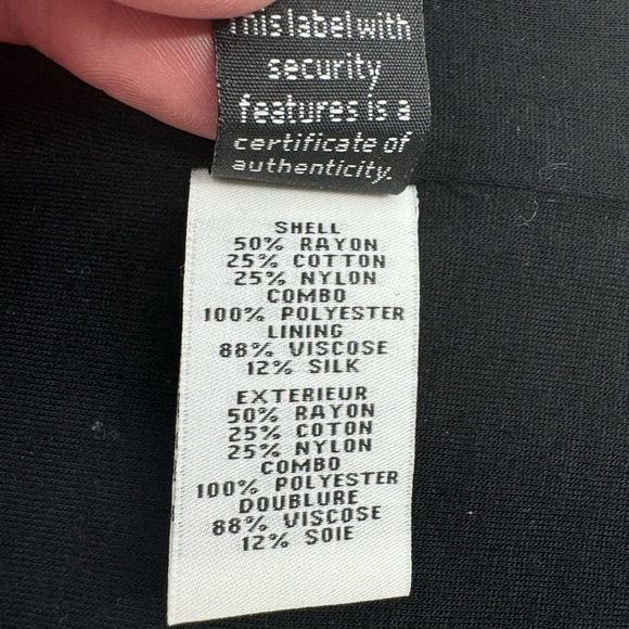 Diane von Furstenberg Barbie Lace Overlay Stretch Dress - Ivory Black - Size 10 - Picture 11 of 13